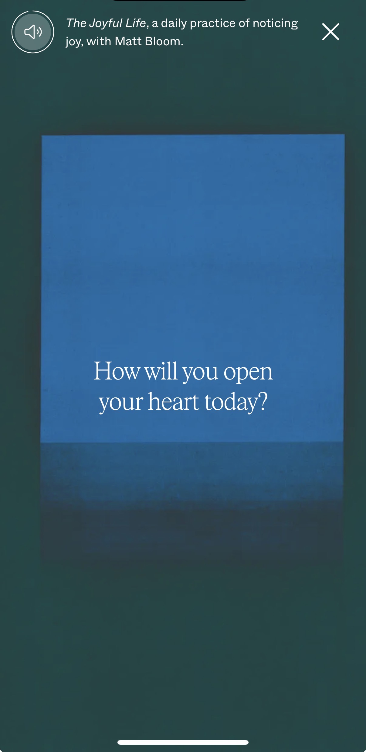 Ritual app — practice player